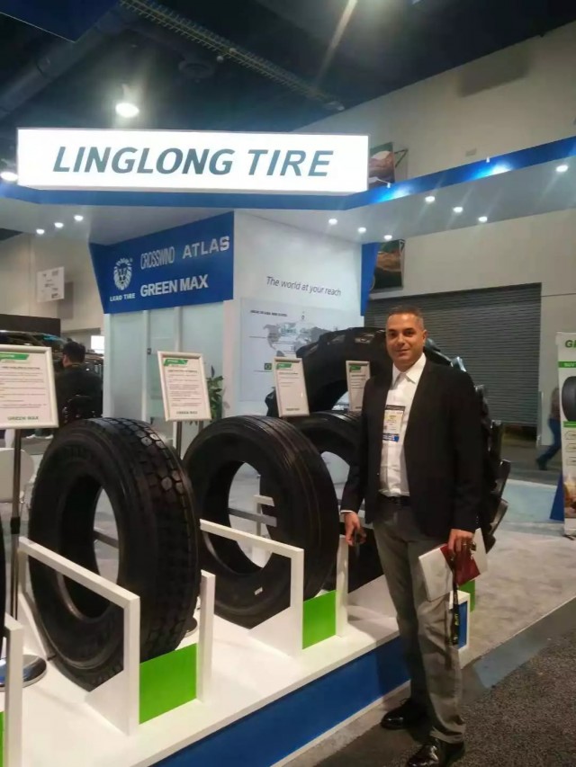 从机场到展馆，玲珑轮胎全面占领拉斯维加斯！