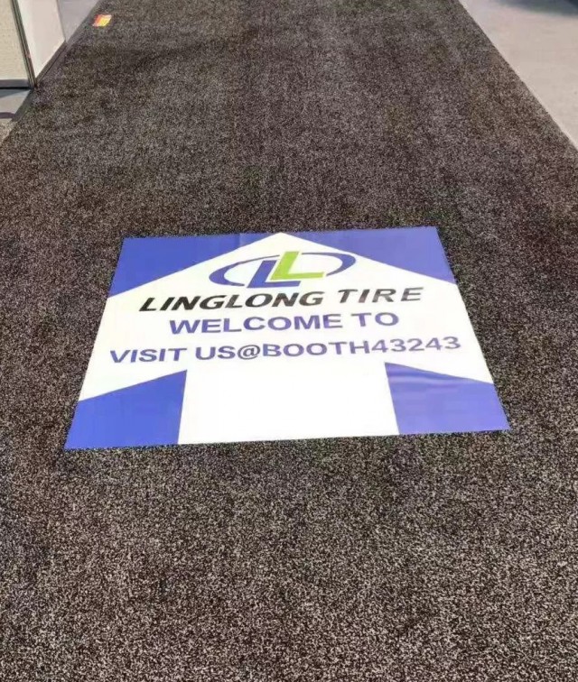 从机场到展馆，玲珑轮胎全面占领拉斯维加斯！