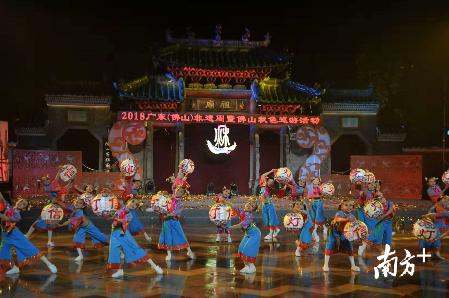 2019佛山秋色巡游现场直播舞台,佛山粤剧艺术节