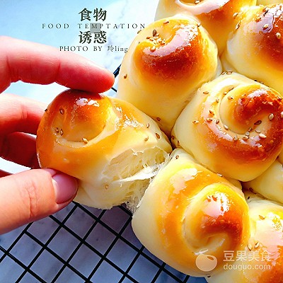 蜂蜜脆底小面包的教程,蜂蜜脆底小面包商用做法