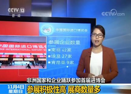 非洲国家和企业踊跃参加首届进博会开拓中国市场