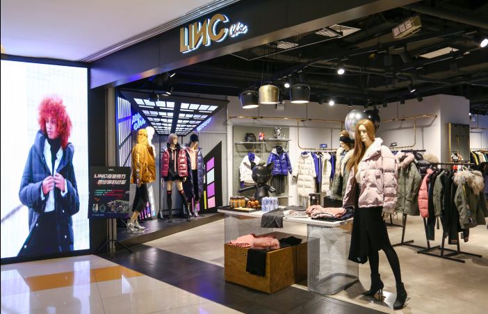 linc金羽杰轻奢款2021冬季,linc金羽杰羽绒服旗舰店