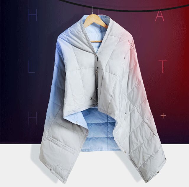 石墨烯多功能羽绒毯,新款多功能便携羽绒盖毯