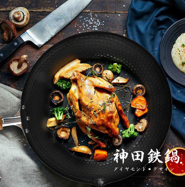铁锅不粘锅日本,日本铁锅加厚
