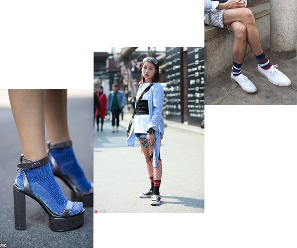 小腿粗壮穿英伦风袜靴好看嘛,最显腿细的袜靴