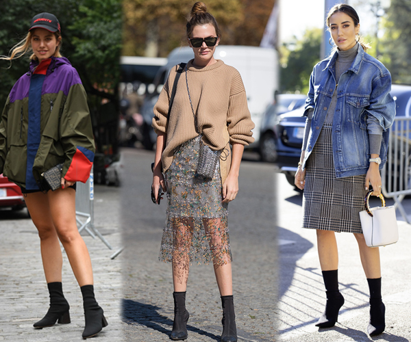 小腿粗壮穿英伦风袜靴好看嘛,最显腿细的袜靴