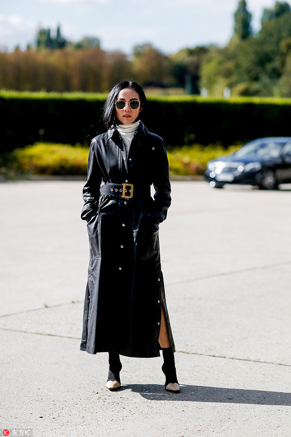 小腿粗壮穿英伦风袜靴好看嘛,最显腿细的袜靴