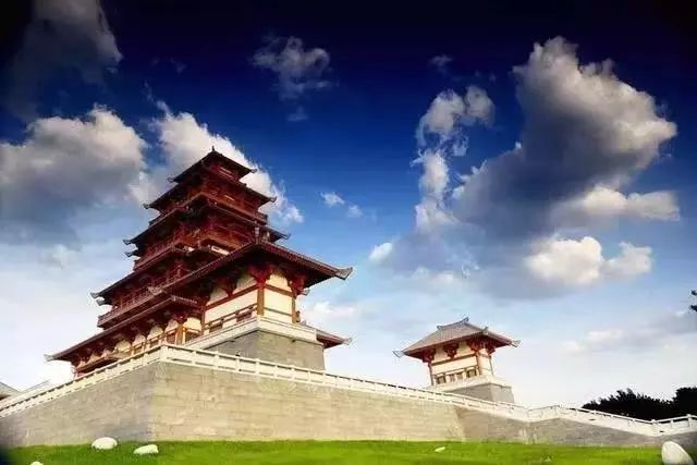 宝鸡中华石鼓园有什么建筑,陕西宝鸡市旅游景点中华石鼓园