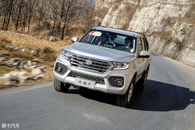 解禁的大玩具爱卡试驾长城皮卡风骏7