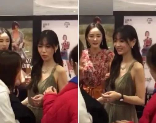 杨幂唐嫣同框视频,许晴大s杨幂唐嫣同框照