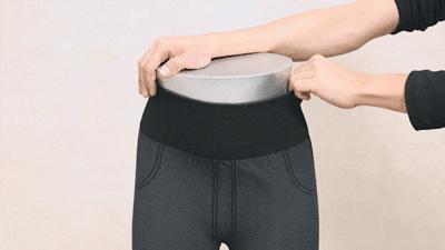 自带瘦腰神器的裤子,一条裤子能瘦肚子