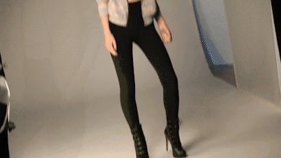 自带瘦腰神器的裤子,一条裤子能瘦肚子