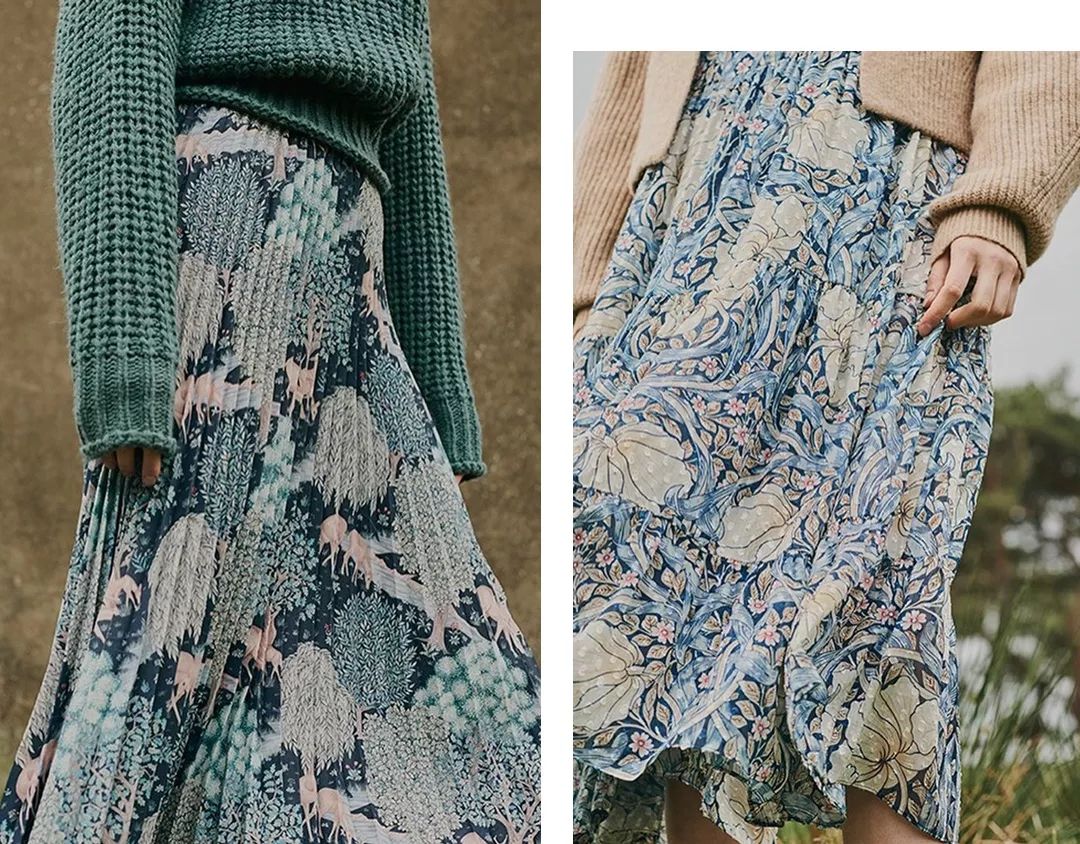 时髦新穿法冬天也能穿裙子,冬季哪些裙子比较轻盈又好穿