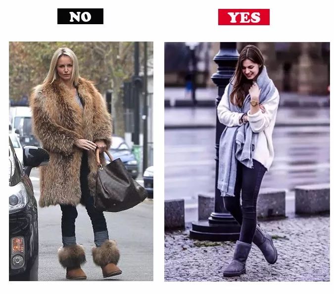 时髦雪地靴防水,雪地靴秀气显脚小