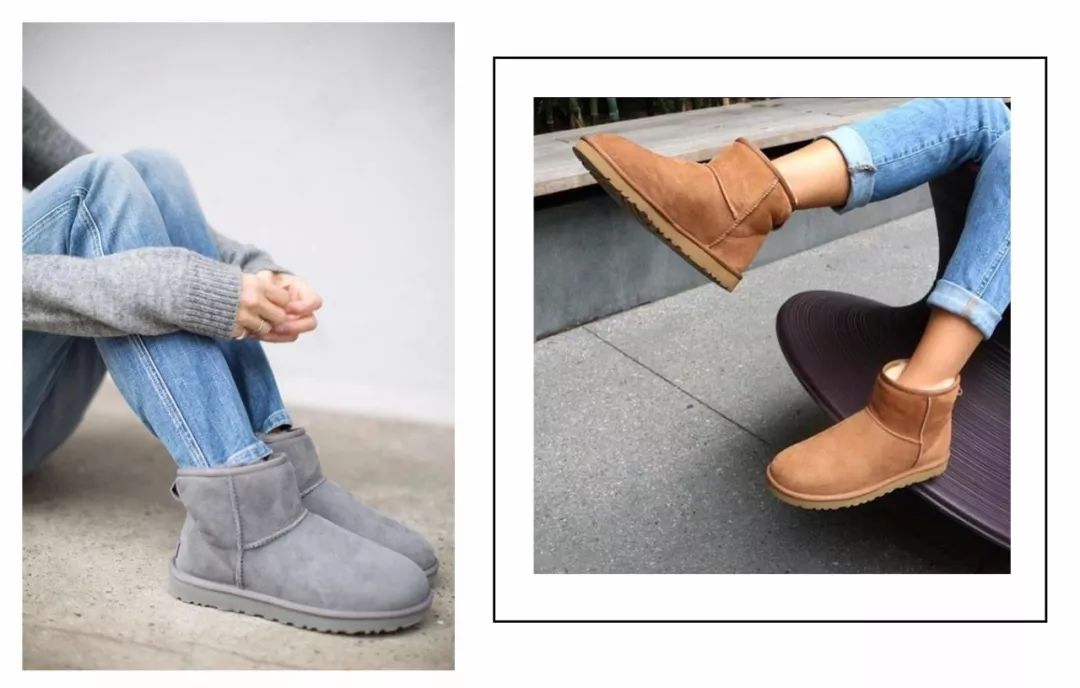 时髦雪地靴防水,雪地靴秀气显脚小