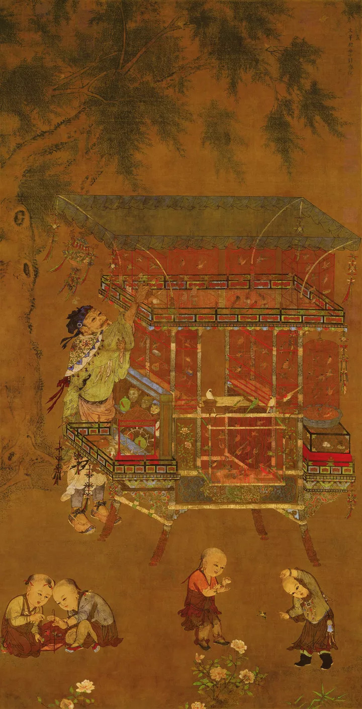 货郎图里看古人购物,双十一货郎图里看古人购物