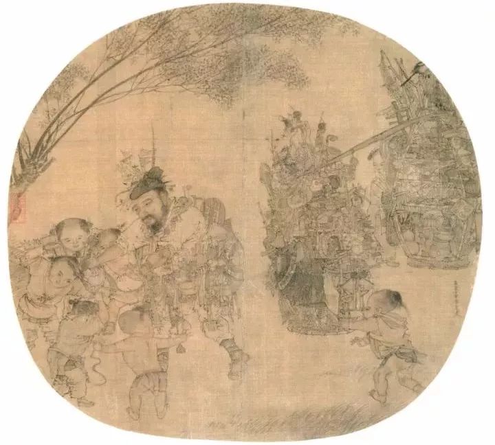 货郎图里看古人购物,双十一货郎图里看古人购物