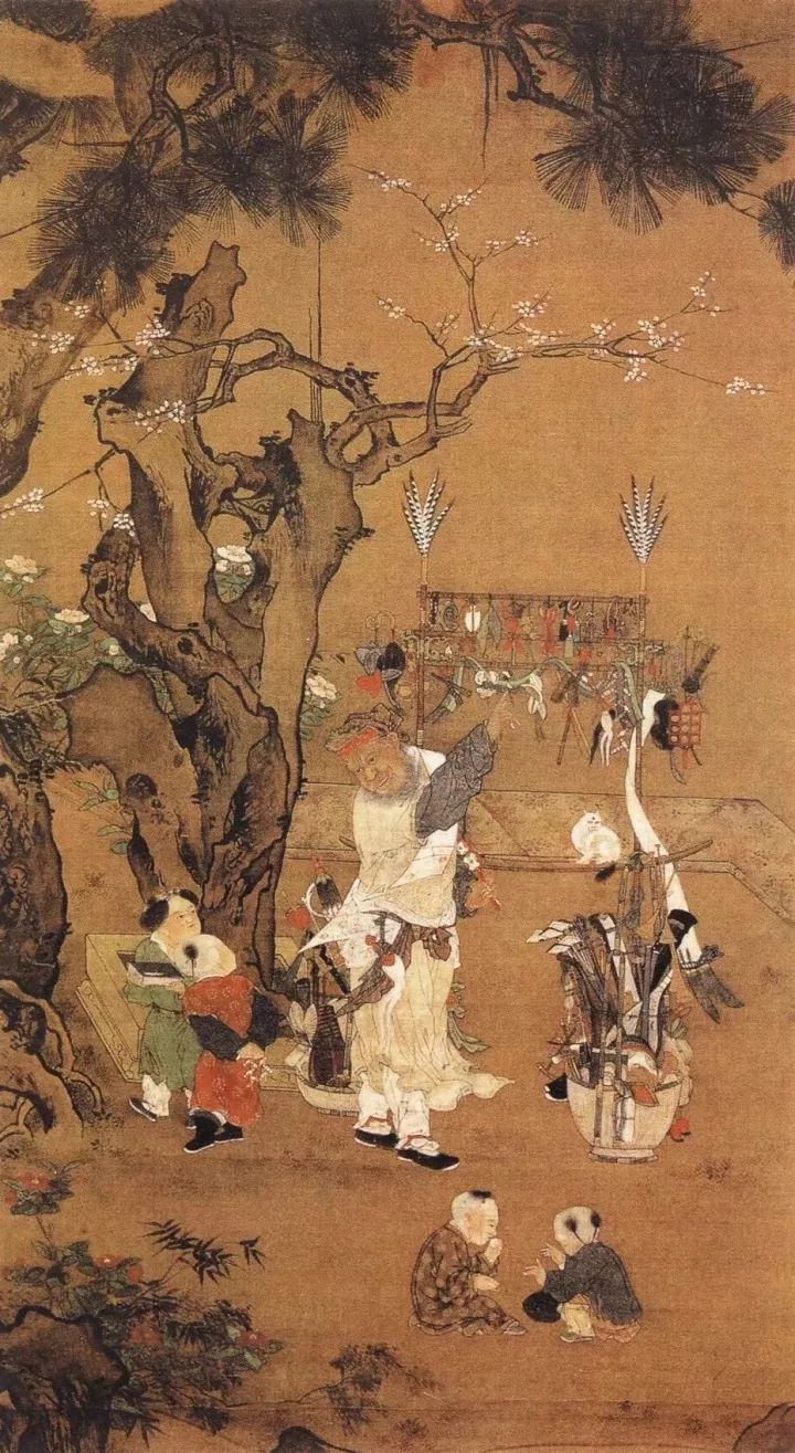 货郎图里看古人购物,双十一货郎图里看古人购物