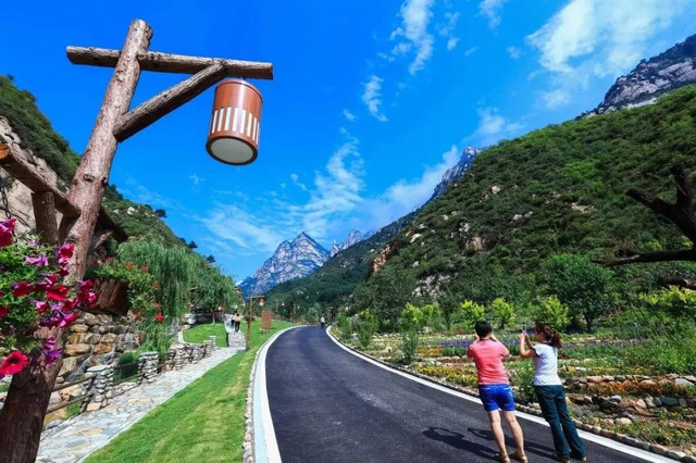 最美漫山花溪谷,漫山漫水花溪谷风景区