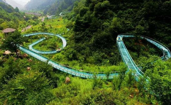 最美漫山花溪谷,漫山漫水花溪谷风景区