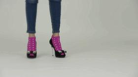 高跟鞋里放面包,高跟鞋这样穿轻松不累