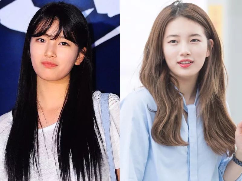 今冬流行发色短发黑茶色,今冬17-18岁流行发色