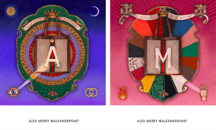 「发现好物」GucciDIY计划玩得真嗨，允许你把26个字母随便印在衣服上