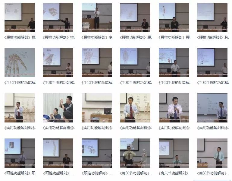 康复人必学的解剖教程/视频/电子书大合集,点击领取