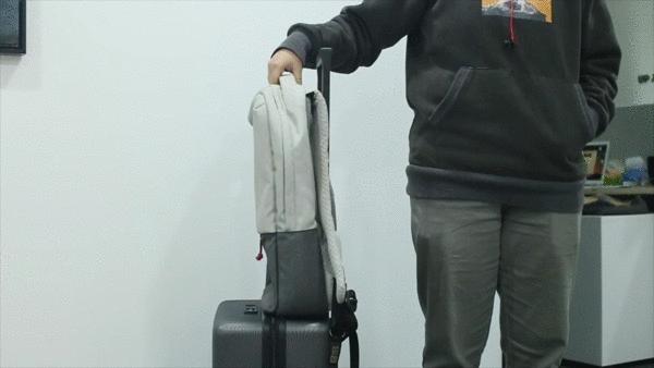 罗永浩行李箱地平线,罗永浩铝合金行李箱