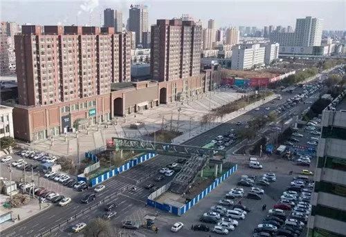 安全多了！长春北方市场和中日联谊医院门前建天桥了