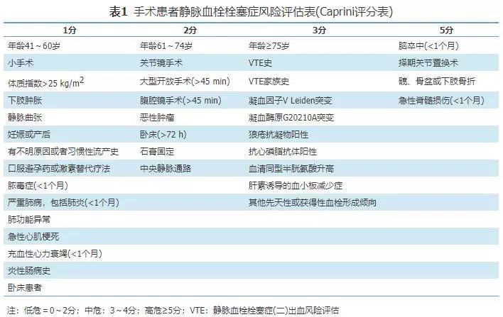 医院内静脉血栓栓塞症预防手段,医院内静脉血栓栓塞症防治指南