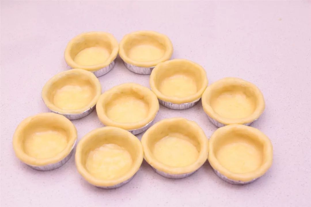 蛋挞挞皮,蛋挞自制挞皮无黄油