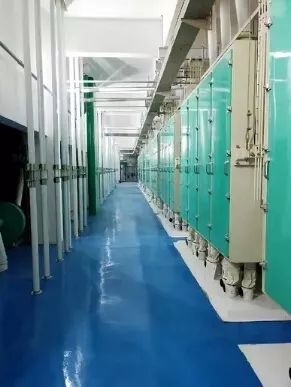 五得利面粉厂,山东五富利面业生产车间