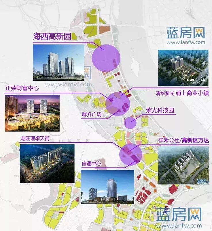 这么多!福州即将新建11个大型商圈!没数真想不到四区闽侯都有份!