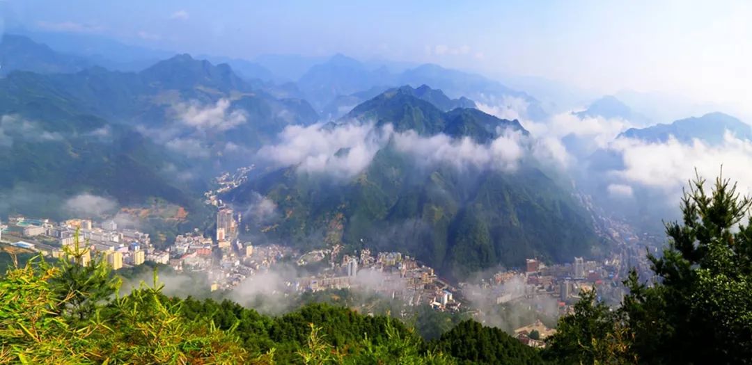 康县县城,过去的康县