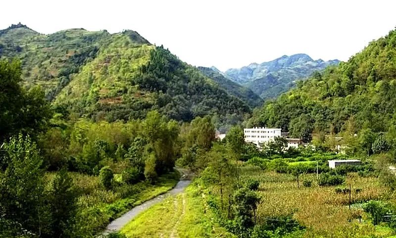 康县县城,过去的康县