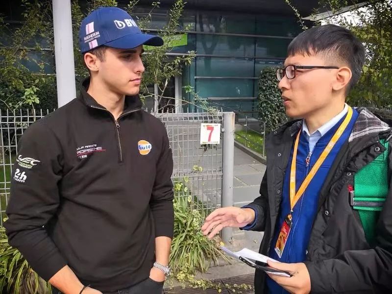 卡雷拉杯比赛采访,采访冠军车手