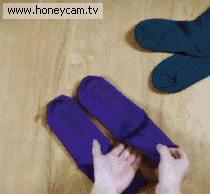 懒人叠衣服有妙招,衣服能叠成心形么