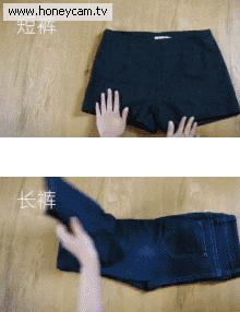 懒人叠衣服有妙招,衣服能叠成心形么