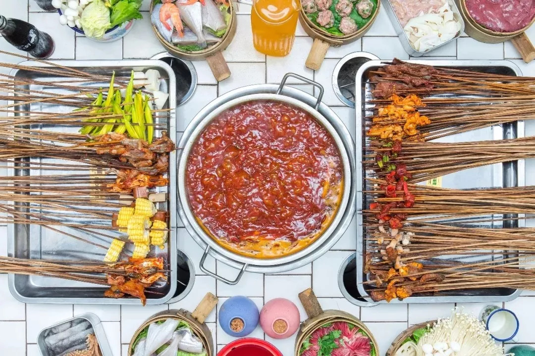 重庆开了几十年的老串串,重庆老牌串串