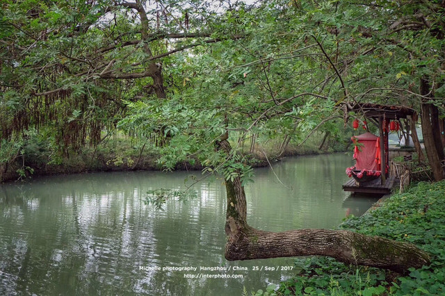 原生态风貌的西溪湿地公园