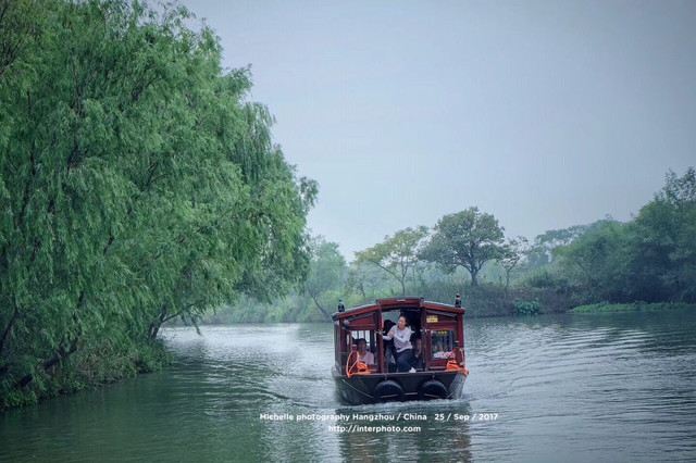 原生态风貌的西溪湿地公园