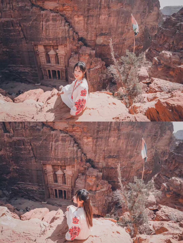 ins打卡圣地,玫瑰之城约旦佩特拉古城