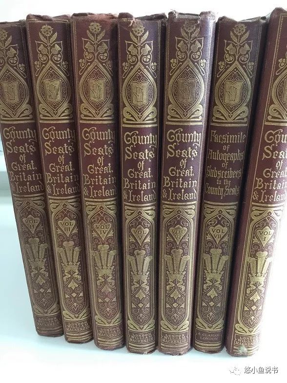 悠小鱼说书第五十二篇英国古典庄园彩色版画集