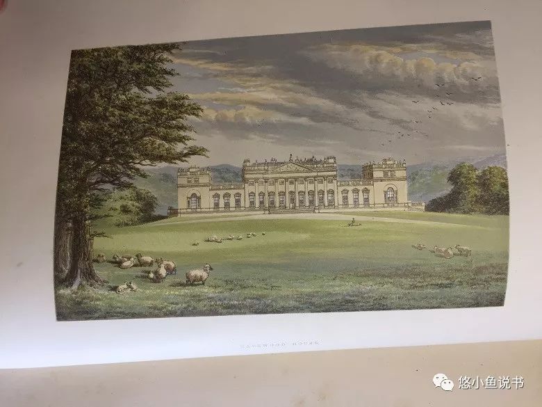 悠小鱼说书第五十二篇英国古典庄园彩色版画集