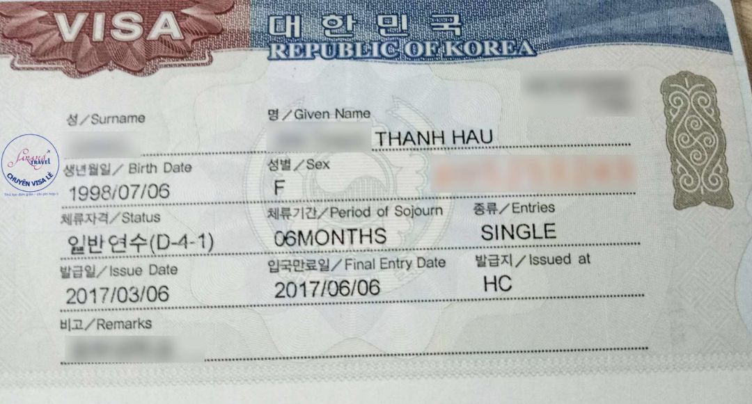 韩国出入境管理局签证,出入境签证注意事项