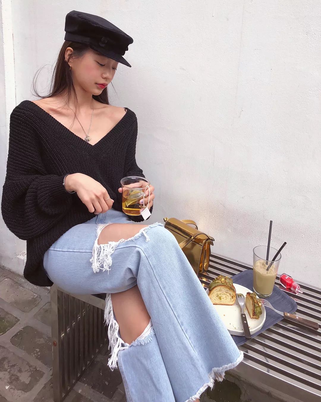 什么？！身高不足165CM的“厌世脸”也能当模特，韩国草根博主Mulbada用她的超高衣品做到了！