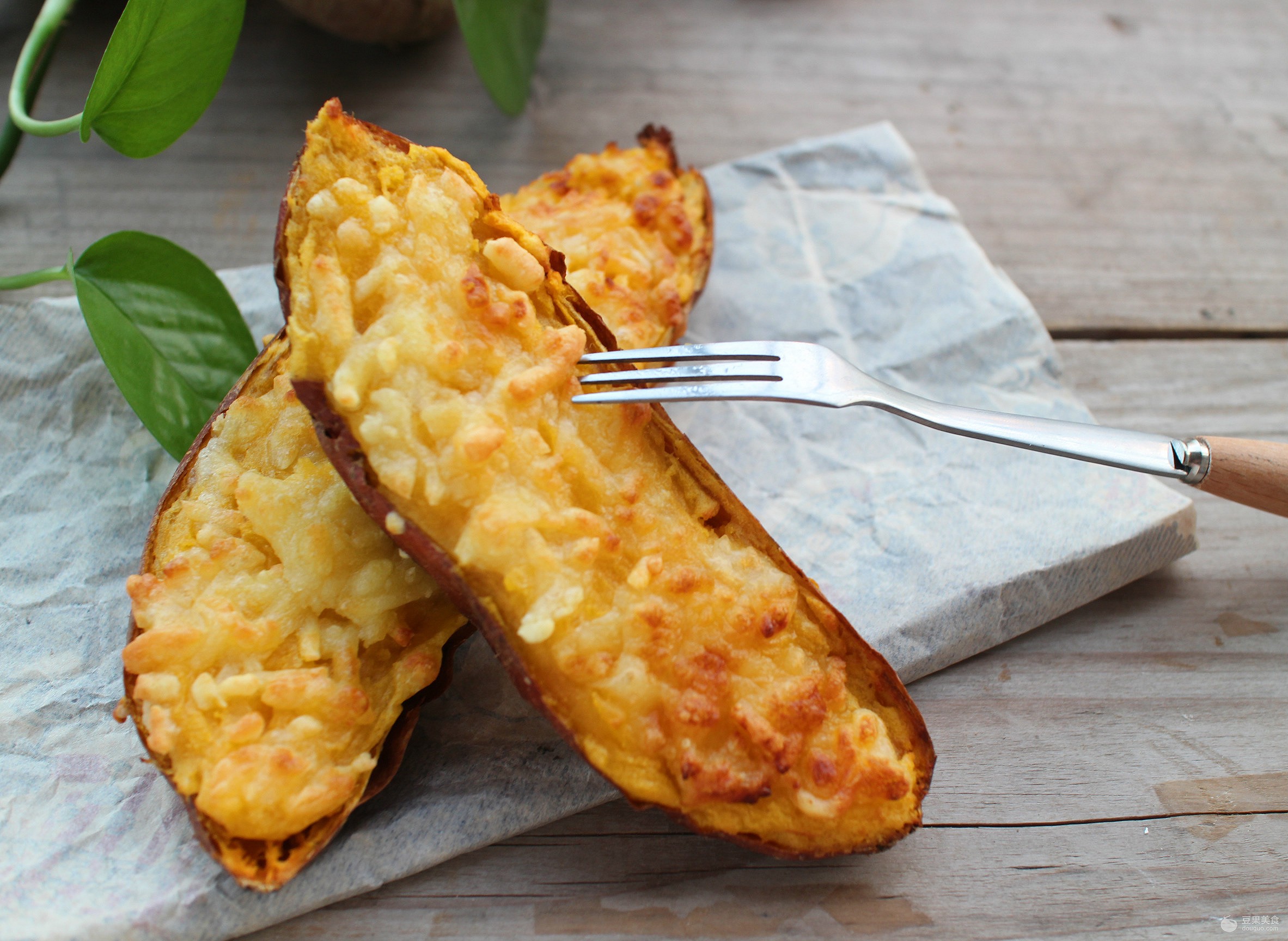 芝士焗红薯摆摊视频,香甜芝士焗红薯失败