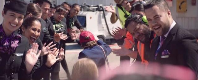 新西兰航空圣诞逐梦记,新西兰航空国际航空