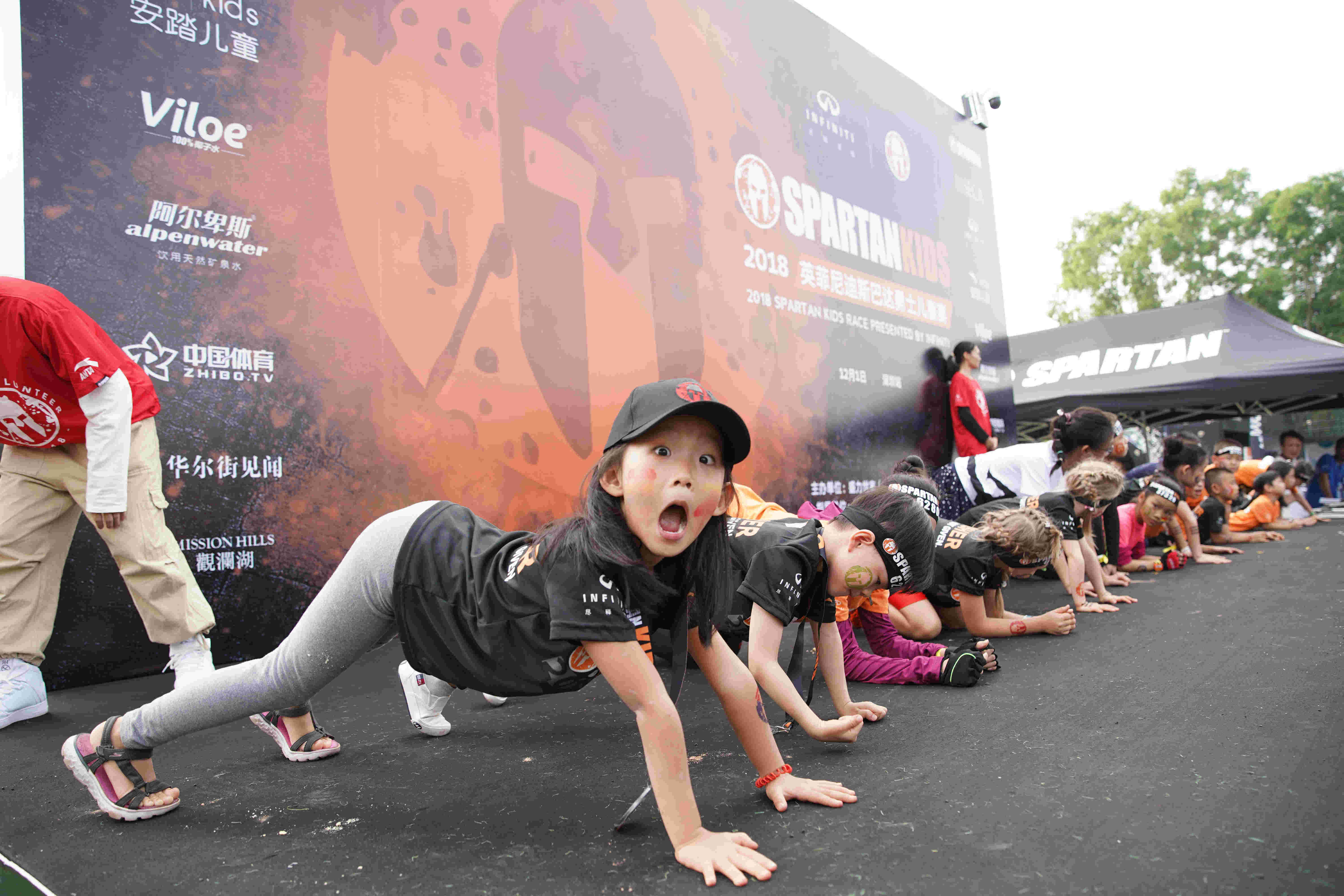 斯巴达勇士儿童赛深圳站,斯巴达勇士儿童赛精英组深圳